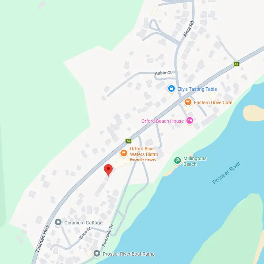 Blue water bistro location